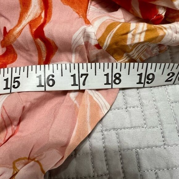 Abel the Label Flower Bomb ShirtDress Orange Pink
Floral Anthropologie Smocked m - Picture 12 of 13